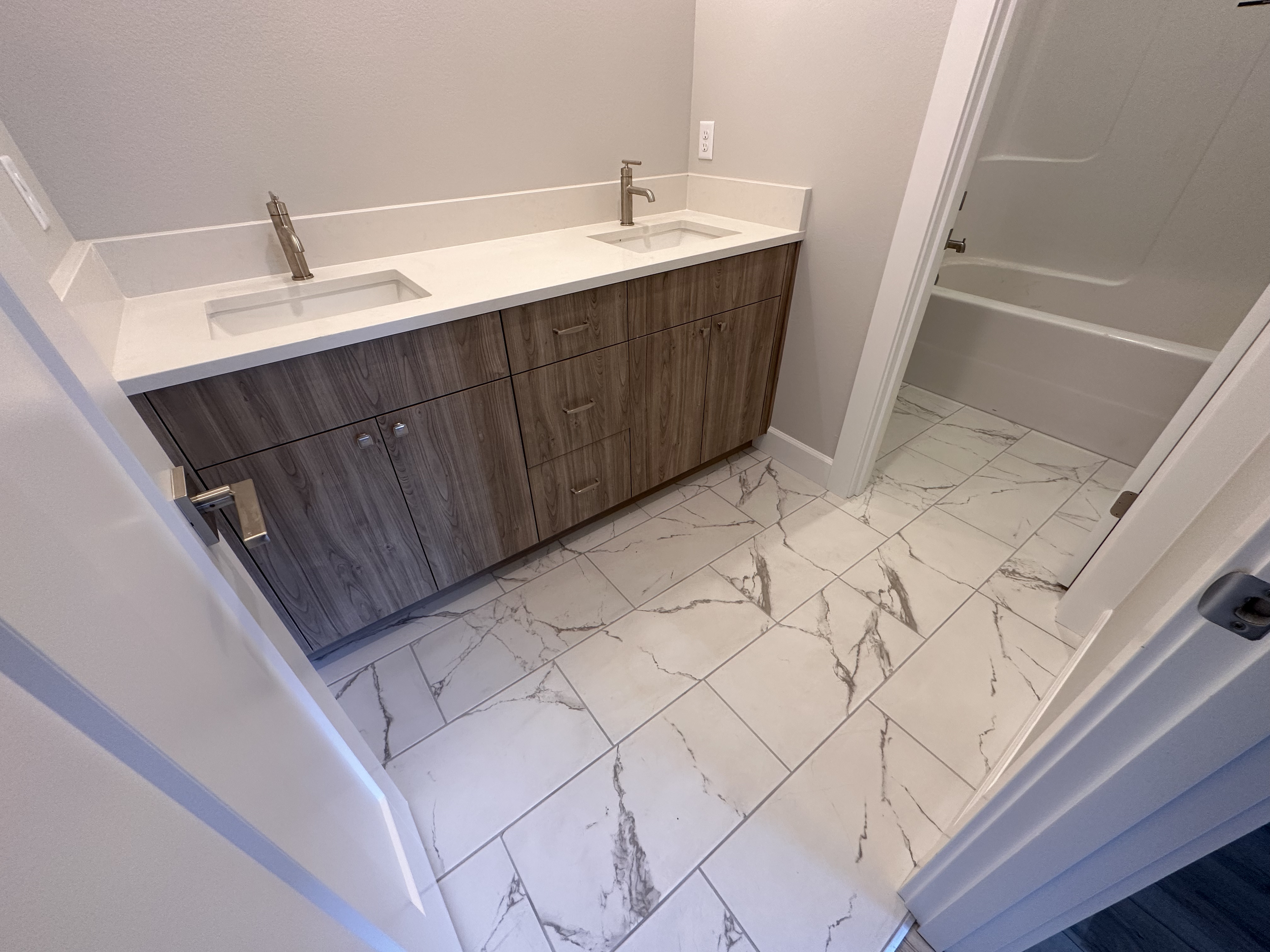 Salem, Oregon - New Construction Tile Installation - Photo 5