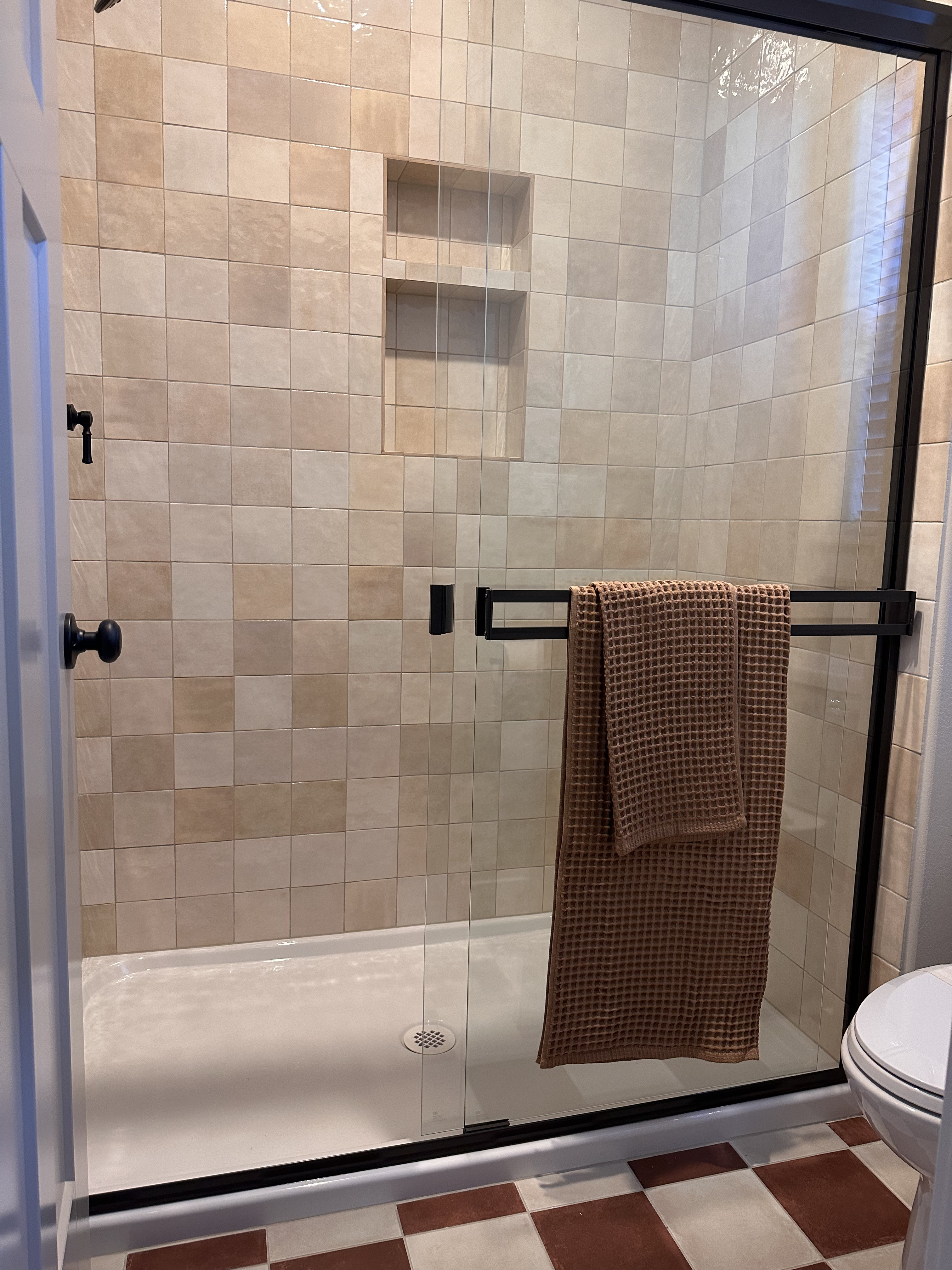 Salem, Oregon - New Construction Shower Tile Installation - Photo 5